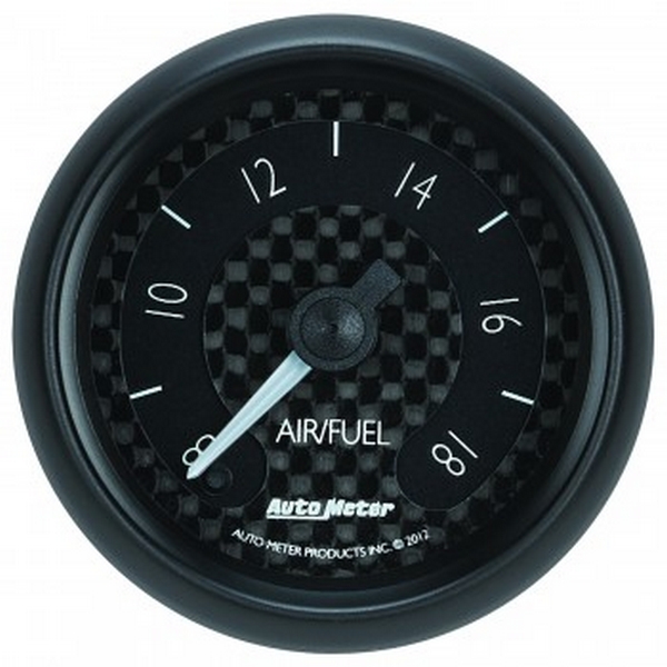 2-1/16" WIDEBAND AIR/FUEL RATIO, ANALOG, 8:1-18:1 AFR, GT